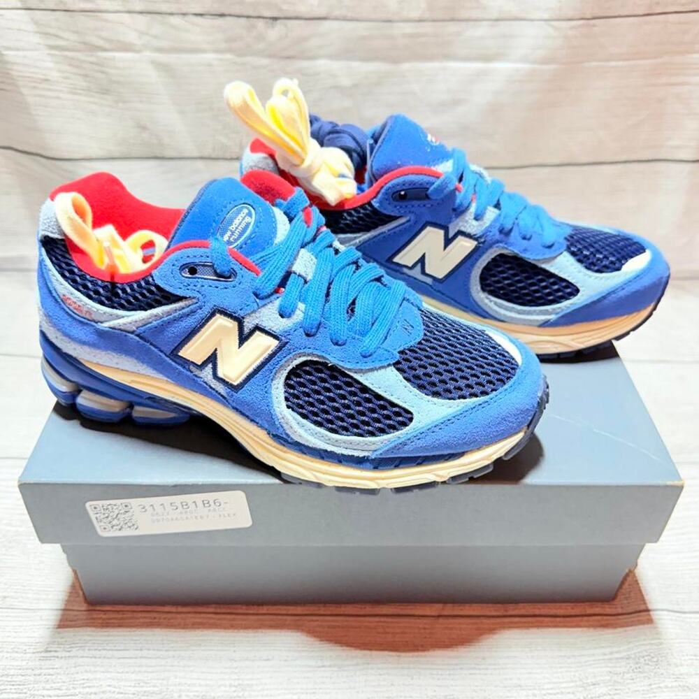 New balance 2002r shoe palace volcanic rocks blue US M 4.5, W 6
